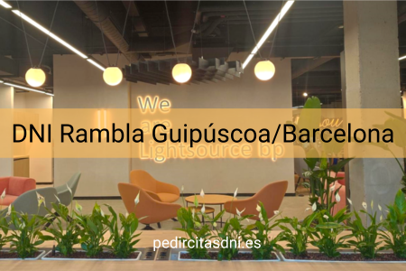 DNI Rambla Guipúscoa/Barcelona